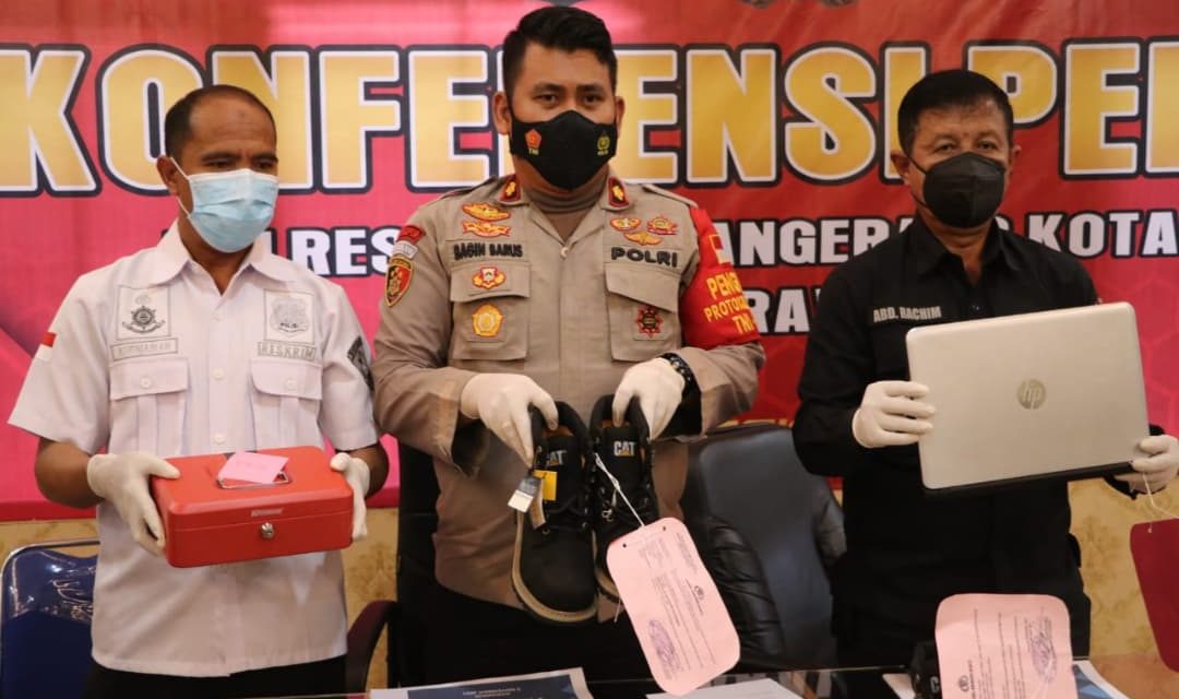 Komplotan Pembobol Gudang PT Transmarco di Karawaci Diringkus Polisi