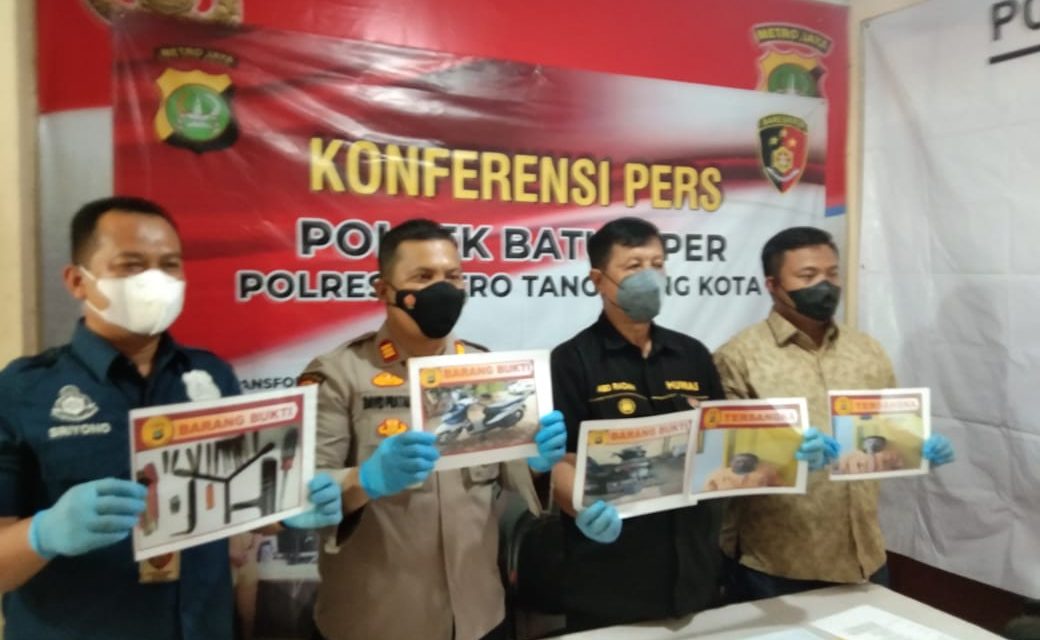 Kerja Keras POLRI Membuahkan Hasil Gemilang Di Saat Agenda Operasi Sikat Jaya 2021 Polsek Batu Ceper Mengungkap 3 Kasus Besar.