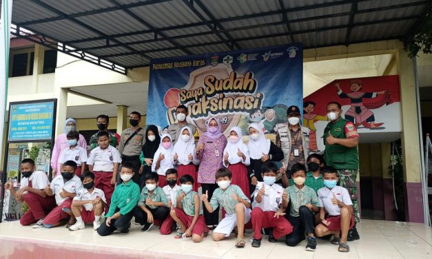 Pelaksanaan Pengamanan Giat Vaksinasi Anak Usia 6 s/d 11 Tahun di Wilayah Polres Metro Tangerang Kota dalam Rangka Percepatan Program Vaksinasi Nasional Mencegah Penularan Virus Covid-19 serta Tercipta Herd Immunity