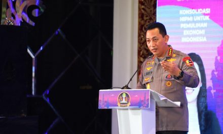 Kapolri Minta HIPMI Terus Kawal Seluruh Kebijakan Pertumbuhan Ekonomi Ditengah Pandemi Covid-19