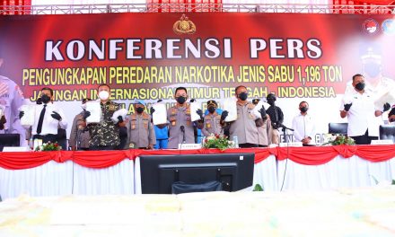 Ungkap Sabu 1,196 Ton, Kapolri: Kita Jaga Program Pemerintah Wujudkan SDM Unggul 