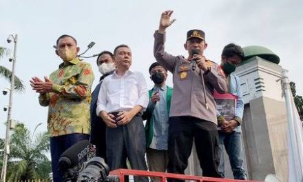 BEM SI SEBUT AKSINYA DAMAI DAN ASPIRASI TERSAMPAIKAN DENGAN BAIK