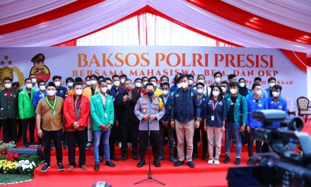 Bagikan Baksos Bareng Mahasiswa dan Pemuda, Kapolri: Teruslah Berkontribusi Terbaik untuk Bangsa 