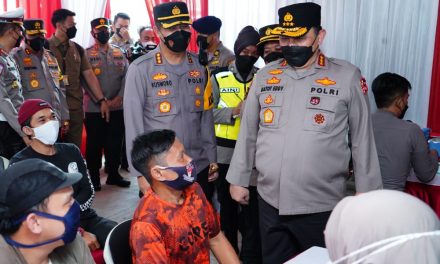 Tinjau Pos Pam, Polri Paparkan Upaya Wujudkan Mudik Aman dan Sehat