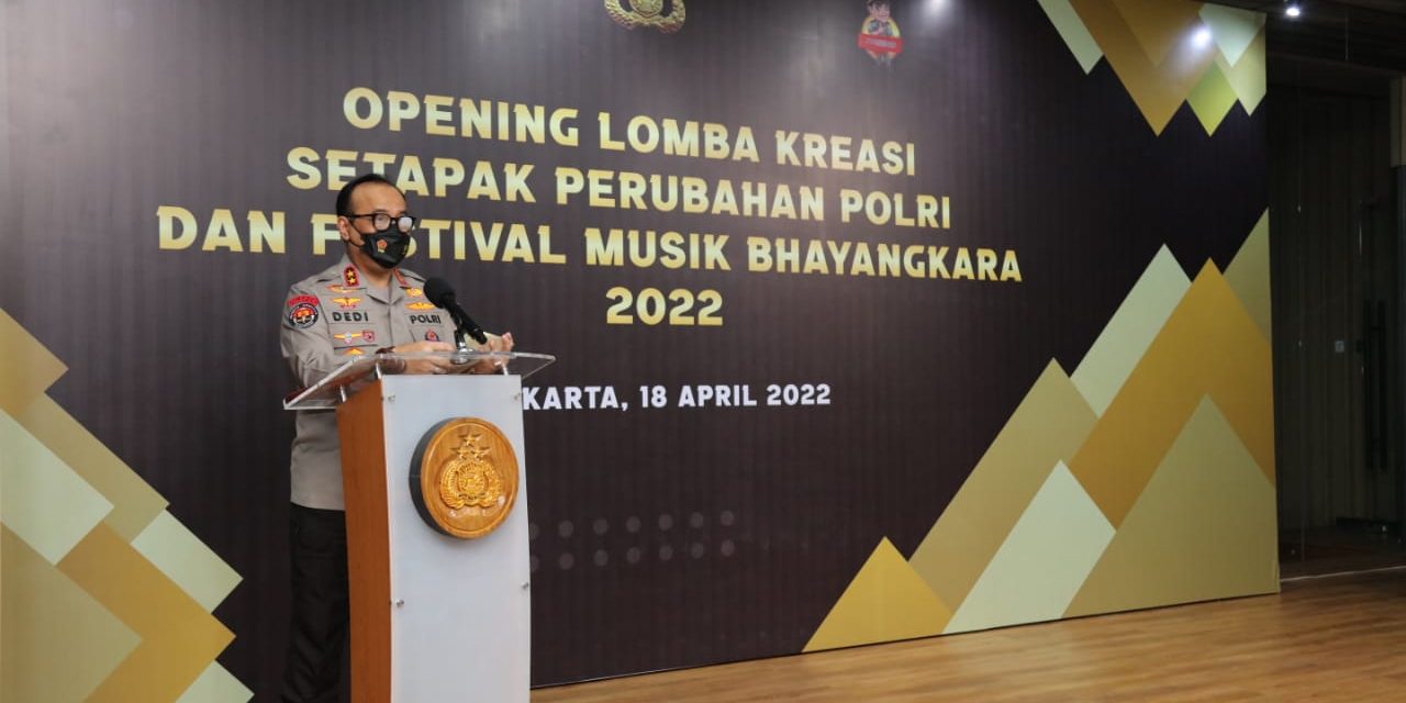 Polri Gelar Lomba Kreasi Setapak Perubahan dan Festival Musik Bhayangkara