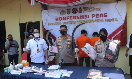 Tim Gabungan Polres Metro Tangerang Kota Ungkap Begal Ponsel di 2 Wilayah Berbeda, 10 Pelaku Diamankan 5 Buron